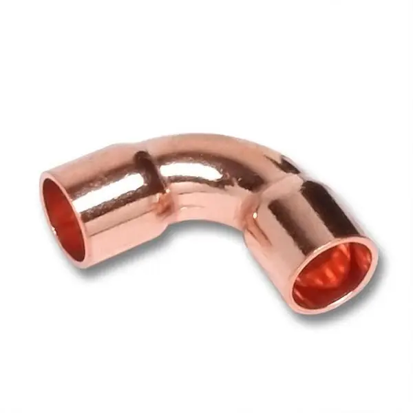 Biztonságos fizetés Réz forraszidom 90° ív 108mm BB