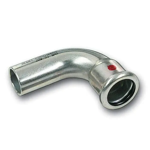 Outlet SANHA-THERM szénacél 90° ív 18mm KB könyök
