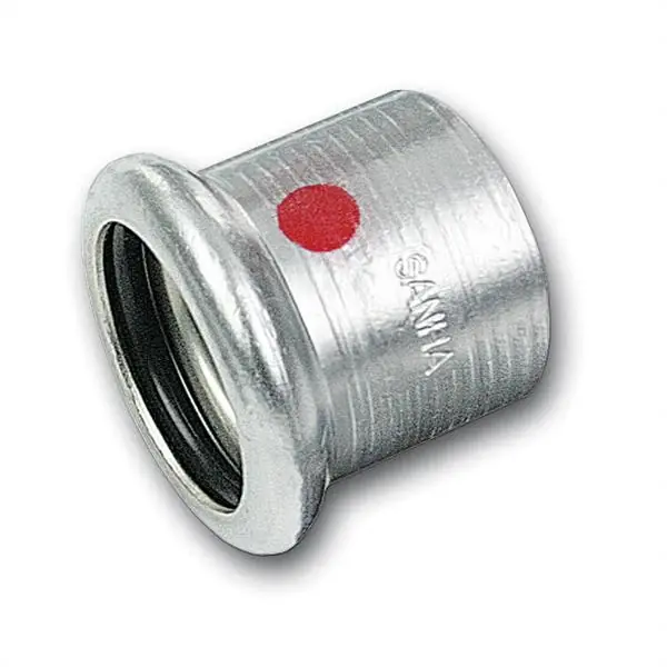 Alacsony ár SANHA-THERM szénacél zárókupak 22mm