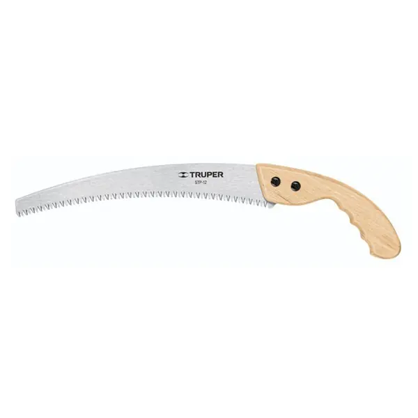 TRUPER STP-12 Ágvágó fűrész fa markolattal, ágfűrész, 30 cm (18171) Szuper akció