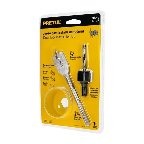 PRETUL KIT-3P 3 részes zárszerelő készlet (23549) Biztonságos fizetés