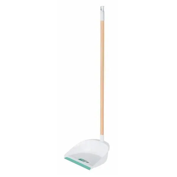KLINTEK RECO-11B Műanyag szemeteslapát fa nyéllel, 82 cm / 27 cm (57024) Nézd meg most