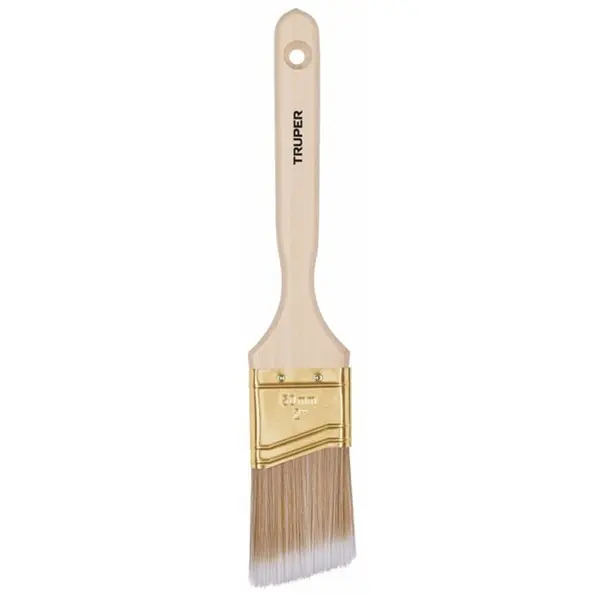 Exkluzív ajánlat TRUPER BRT-2AS Ferdén vágott lapos festőecset fa nyéllel, 2", 50 mm (13339)