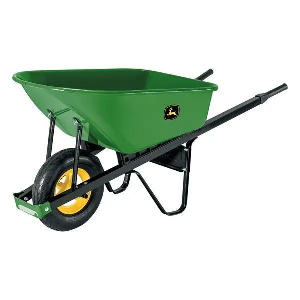 Csak ma JOHN DEERE TM6-SF-G-JD Talicska fém puttonnyal tömlős kerekekkel, 170 L (púpozva) (35164)