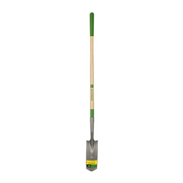 JOHN DEERE TRS-4-RBA-JD Árokásó lapát, 10 cm széles pengével, íves vállak, 120 cm-es prémium keményf Gyors szállítás