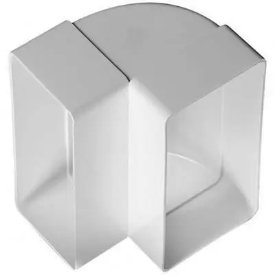 Awenta KP55-25 lapos könyök függőleges 55x110 mm Azonnali szállítás