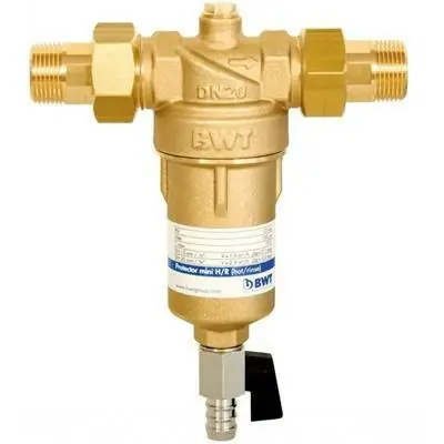 Bestseller BWT Protector mini H/R 3/4" réz szűrő mini vízszűrő melegvízre (810507)