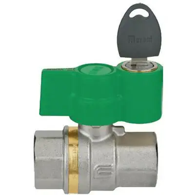 Prémium Effebi Galaxy Lock Key golyóscsap zárral BB 3/4" (0524V205L)