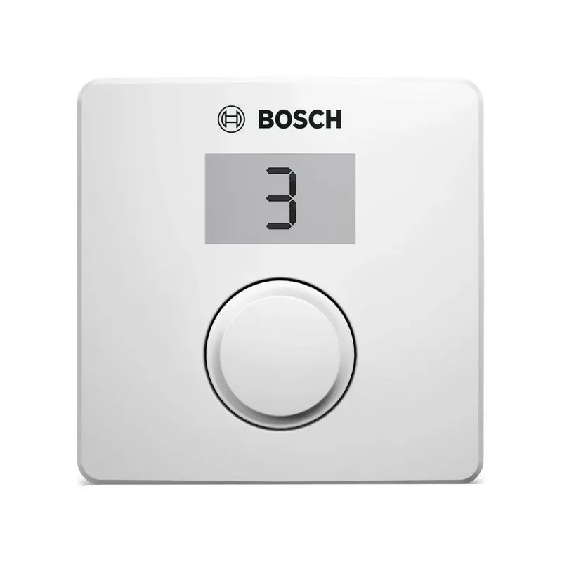 Utolsó esély Bosch CR10H manuális szobatermosztát LCD kijelzővel (7738111019)