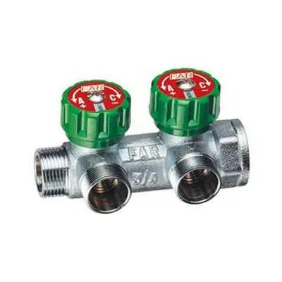 Árcsökkenés FAR OSZTÓ +SZELEP 1"-G18 2 KÖR (3825-1)