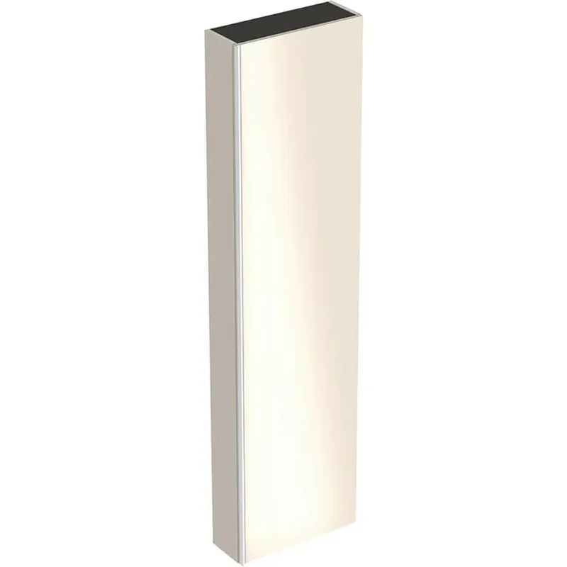 Geberit Acanto magas szekrény egy ajtóval 45x173x17,4 cm, homokszürke/üveg (500.637.JL.2) Outlet