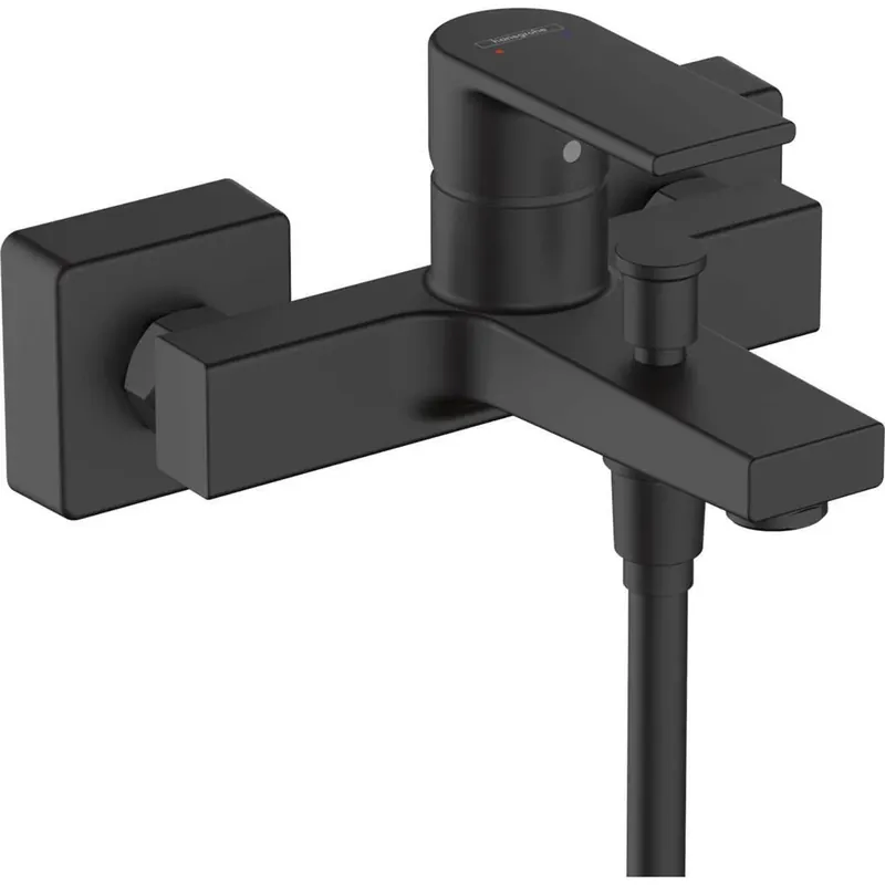 Kedvezmény Hansgrohe Vernis Shape Egykaros kádcsaptelep falsíkon kívüli szereléshez, matt fekete (71450670)
