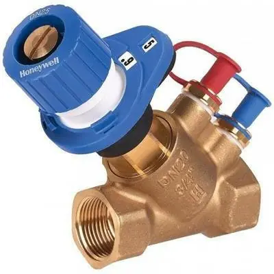 Honeywell beszabályozó szelep SafeCon™ mérőcsonkkal, visszatérő vezetékbe 1" bm PN16 2...130°C (V5032Y0025B) Olcsó