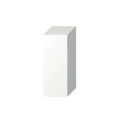 Jika Cubito-N középmagas szekrény, 1 ajtós, jobbos, 2 üvegpolccal, fényes fehér, 81x32,2x32 cm ( H43J4211205001 ) Expressz kézbesítés