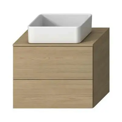 Legnépszerűbb Jika Mio 76 alsószekrény mosdótartólap alá, 2 fiókkal, kőris, 76x44,8xx58,8 cm ( H41J7164013421 )