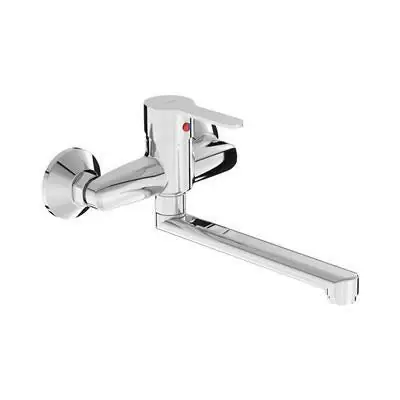 Kedvezményes ár Jika Lyra Smart fali mosdó/mosogató csaptelep, 21 cm kifolyócsővel (H3111Z70042301)