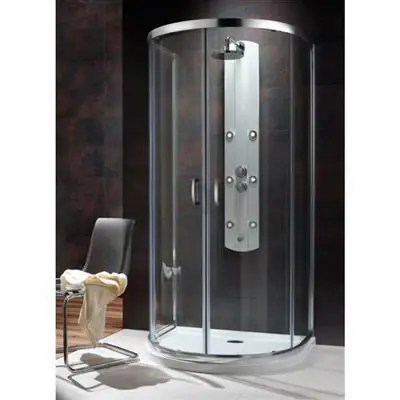 Radaway Premium Plus P zuhanykabin 100x90 íves, barna üveg 33300-01-08N Exkluzív ajánlat