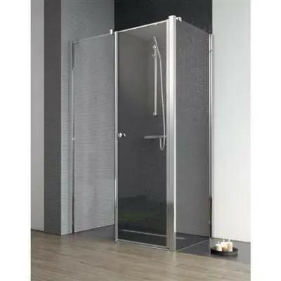 Népszerű Radaway Eos II S1 90 J oldalfal átlátszó üveg, jobbos 3799411-01R