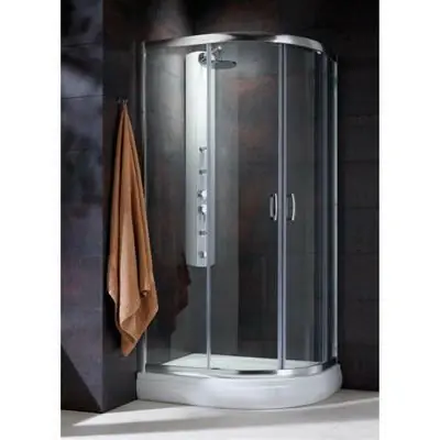 Radaway Premium Plus E 1900 zuhanykabin 100x80 íves, átlátszó üveg 30491-01-01N Alacsony ár