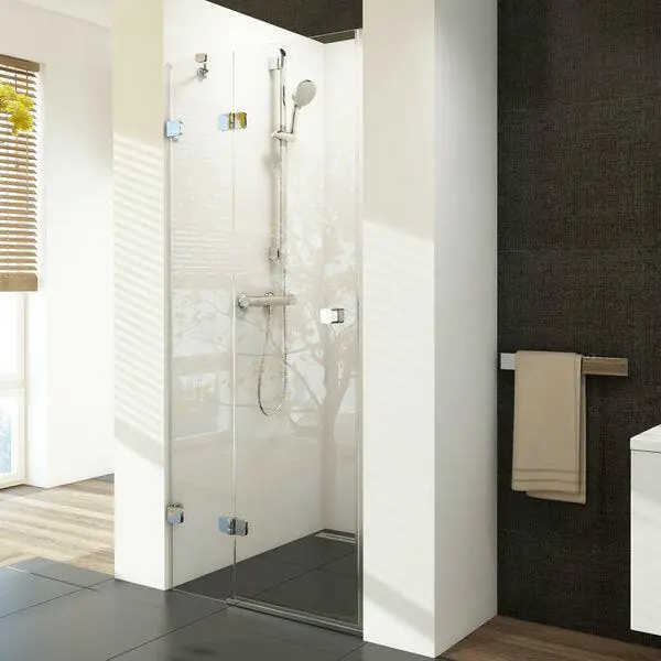 Ravak BSD2 100 zuhanyajtó A-jobbos króm + transparent ( 0UPAAA00Z1 ) Népszerű
