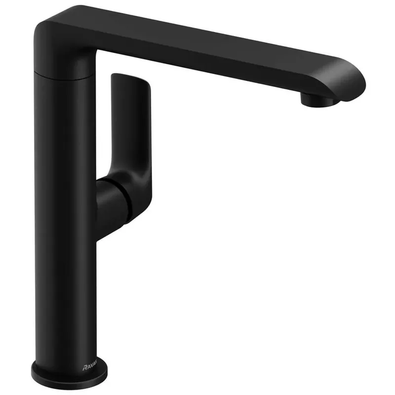 Ravak Flat Black mosogató csaptelep, leeresztő nélkül, fekete FL 016.20 (X070174) Exkluzív ajánlat