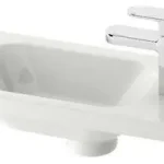 Vásárlói kedvenc RAVAK Chrome kézmosó 40x22 cm fehér, jobbos (XJGP1100000)
