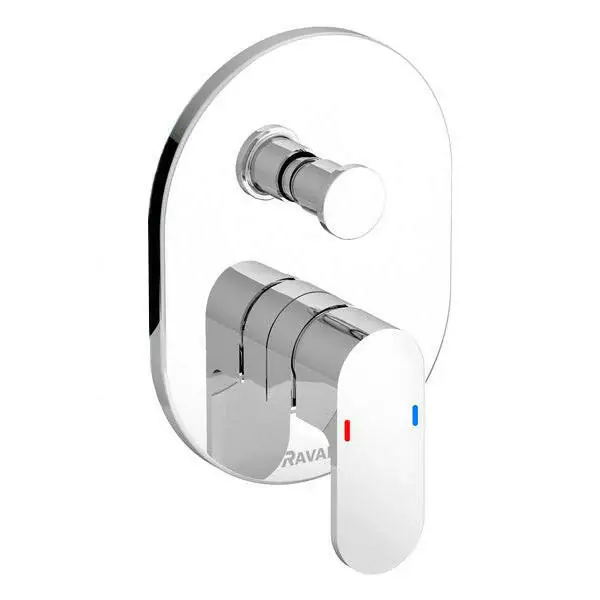 Kedvezmény RAVAK Chrome falsík alatti csaptelep váltóval R-Boxhoz CR 065 (X070056)
