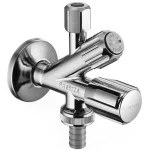 Schell szűrős kombinált sarokszelep mosógéphez 1/2"-3/4"-3/8" ( 035600699 ) Gyors szállítás