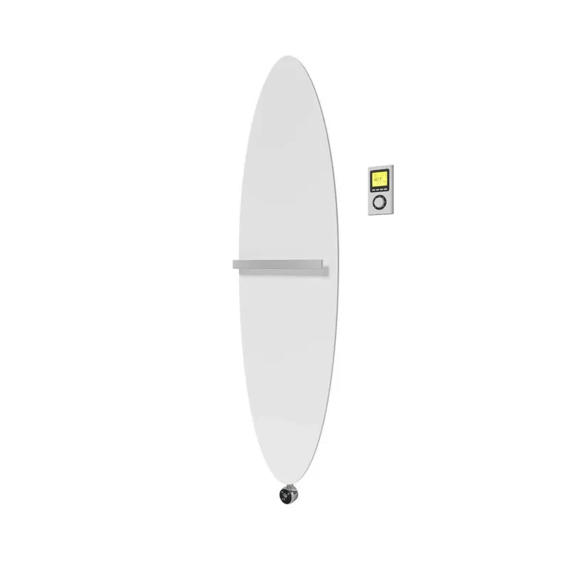 Vogel&Noot Figuresse Ellipse Electric 490x1790 fehér törölközőszárítós radiátor (FLUM017904900N00) Biztonságos fizetés