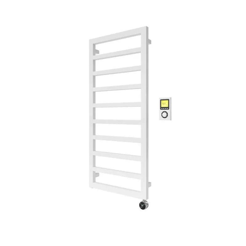 Újdonság Vogel&Noot Figuresse Squara Electric 500x1360 matt mélyfekete törölközőszárítós radiátor (FHVM013605000N0S0029)