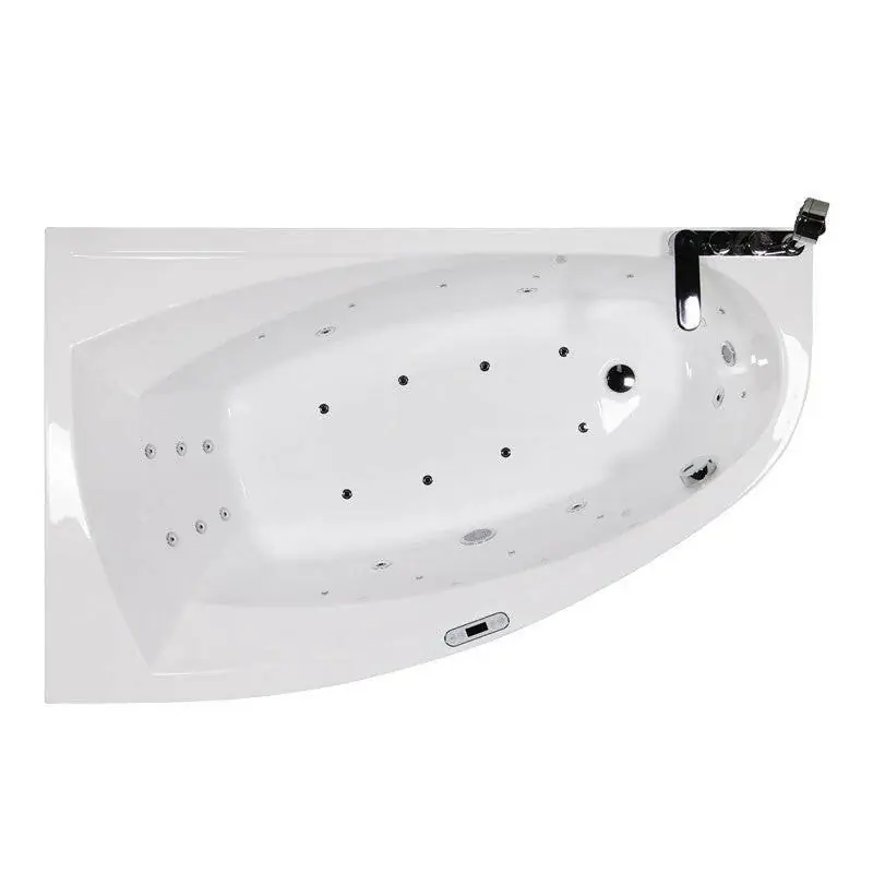 Wellis Matana E-Drive™ 160, hidromasszázs kád, csaptelep nélkül, BALOS, 160x100x60 cm (WK00176-1) Biztonságos fizetés
