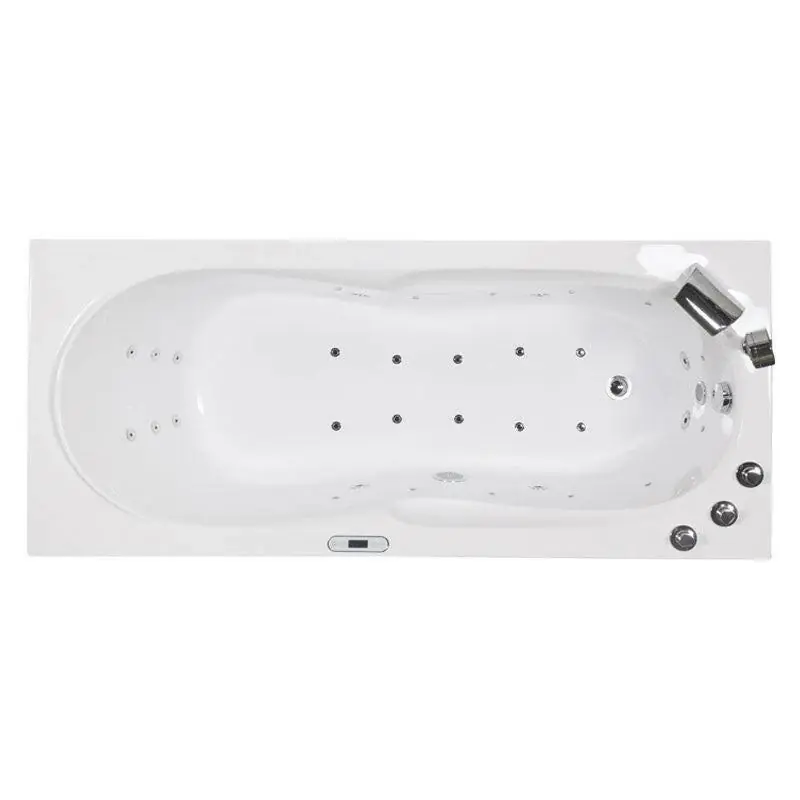 Expressz szállítás Wellis Malawi E-Drive™ 170, hidromasszázs kád, Retroval, balos, 170x75x60 cm (WK00148-1)
