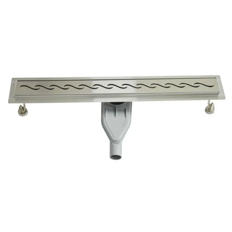 Vásárlói kedvenc Wellis W-Drain Wavy 90 zuhanyfolyóka, 90x7x9,5-11 cm (WE00095)
