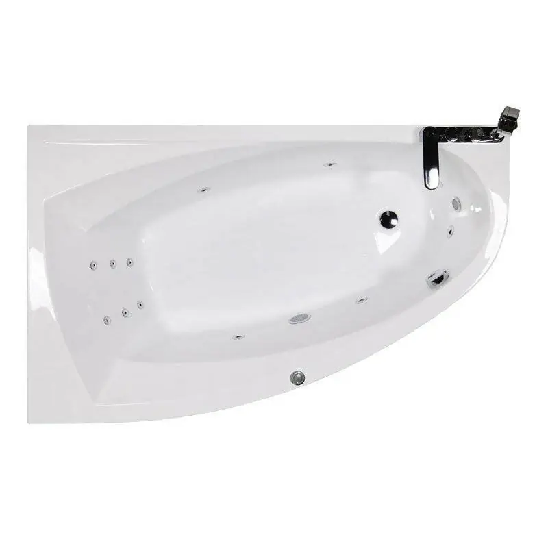 Wellis Matana Hydro™ 160, hidromasszázs kád, csaptelep nélkül, BALOS, 160x100x60 cm (WK00174-1) Különleges ajánlat