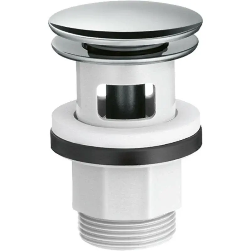Hansgrohe Push-Open mosdó és bidé lefolyó-garnitúra króm (50105000) Biztonságos fizetés