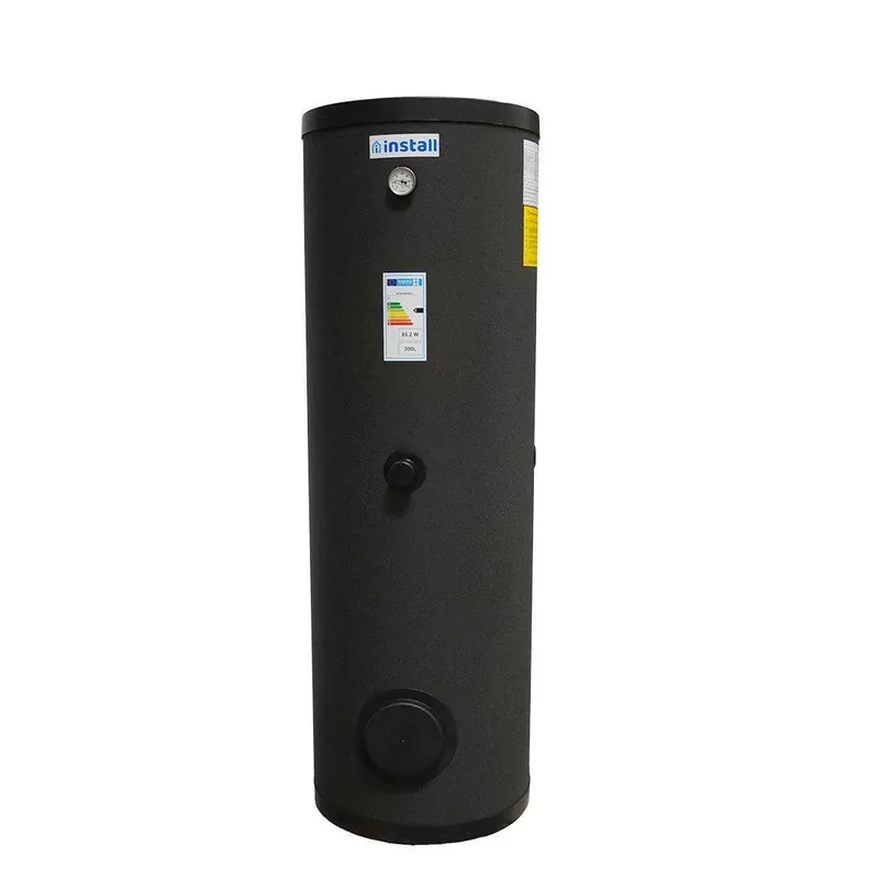 Install Watex indirekt tároló, 300 liter, PU szigeteléssel, (két hőcserélős: 1 m2 /0,66 m2) ( INS-SW-N0300-2 ) Újdonság