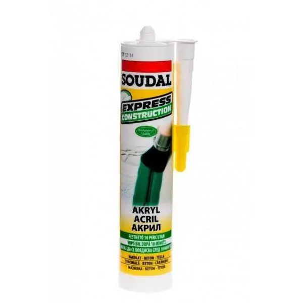 Különleges ajánlat Soudal Akryl Expressz fehér 300ml