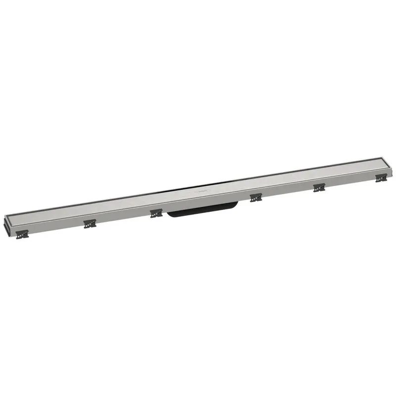 Hansgrohe RainDrain Match zuhanylefolyó színkészlet 120 cm, állítható magasságú keret, szálcsiszolt rozsdamentes acél (56042800) Olcsóbb