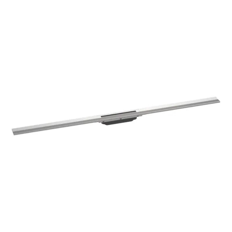 Kihagyhatatlan ajánlat Hansgrohe RainDrain Flex zuhanylefolyó színkészlet 120 cm, formára vágható, szálcsiszolt rozsdamentes acél (56047800)