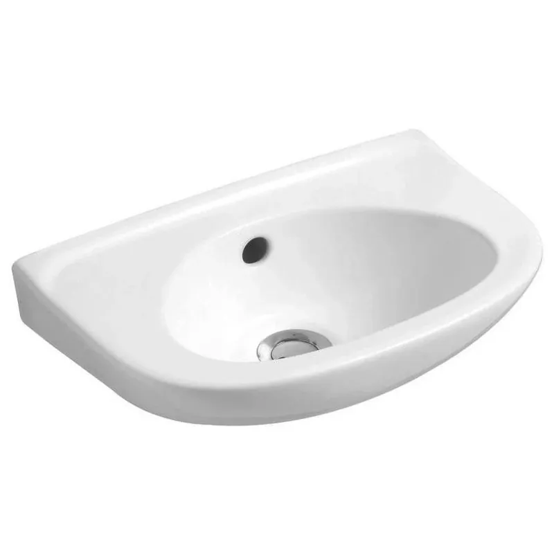 Alföldi Bázis kézmosó 40x25 cm 1 furattal bal oldalt 4123 4L 01 Akció
