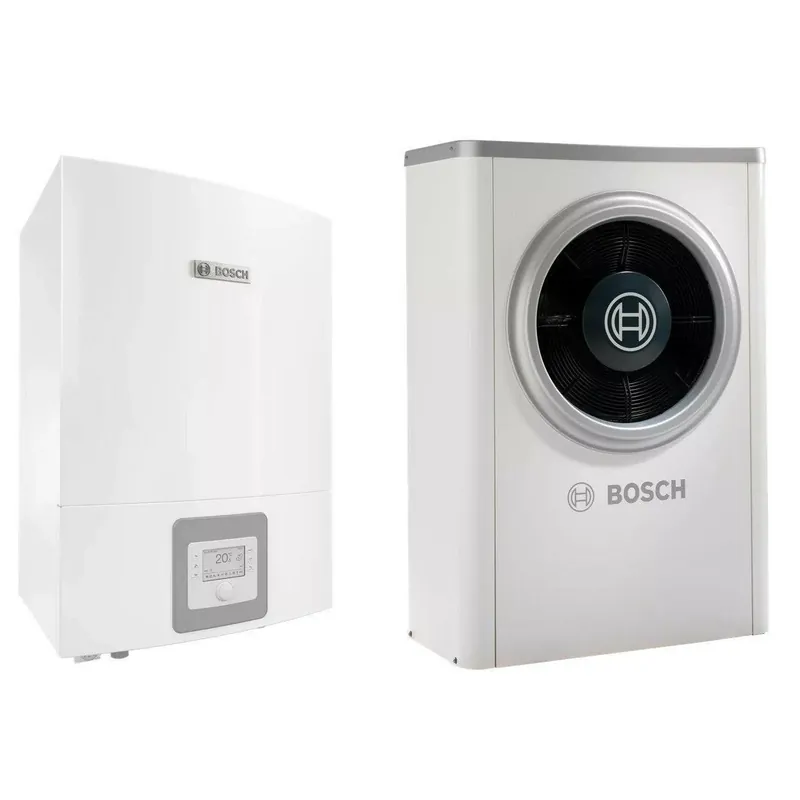 Bosch Compress 6000 AWE+AW-9 levegő-víz hőszivattyú, monoblok, fűtőbetéttel, R410A Expressz szállítás