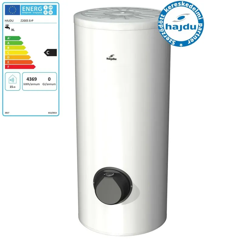 Outlet Hajdu Z-200 S ErP elektromos forróvíztároló 200 literes 2400 watt álló