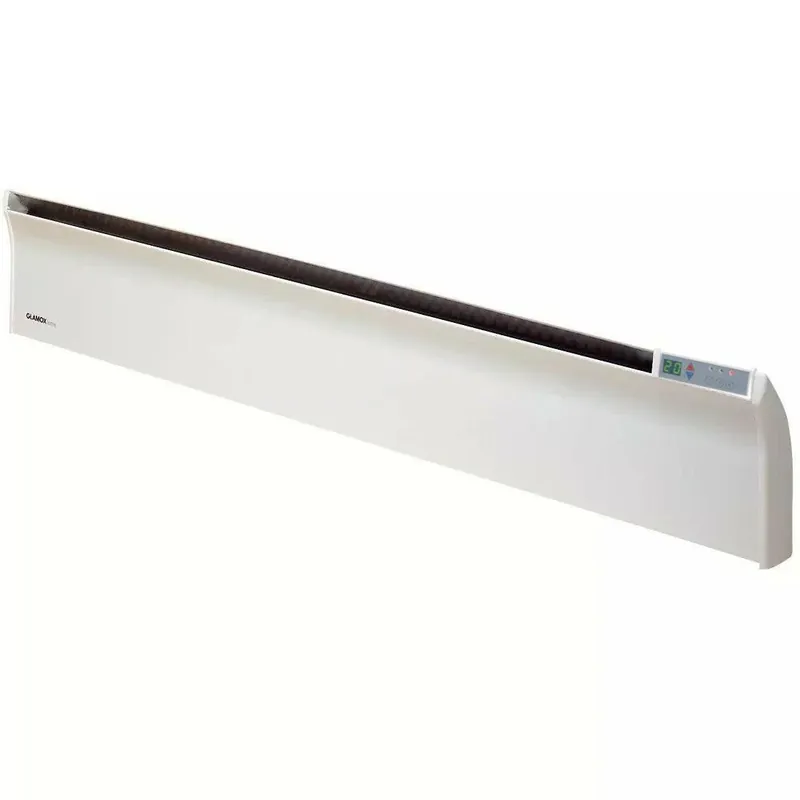 Glamox TLO07 fűtőpanel keskeny, 700 W, 18x105 cm, digitális termosztáttal (TLO07) Legjobb ár