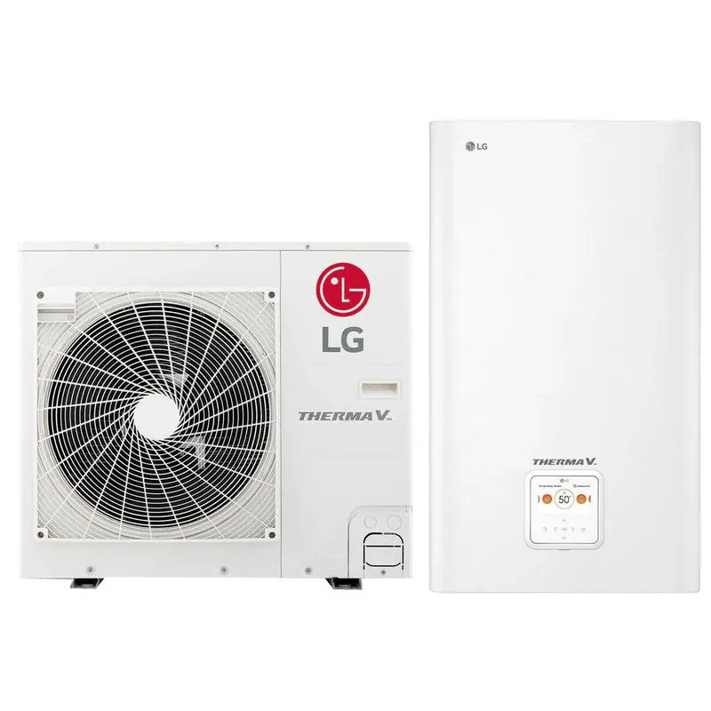 LG Therma-V - HN091MR.NK5 + HU091MR.U44 - osztott hőszivattyú 9,0 kW, 1 fázis (R32) Biztonságos fizetés