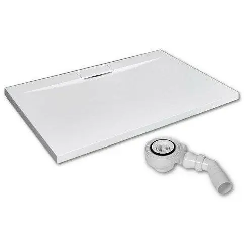 Radaway Giaros D zuhanytálca 100x80 cm műmárvány, lapos, 5SL1 szifonnal (cikkszám: MKGD1080-03) Árcsökkenés