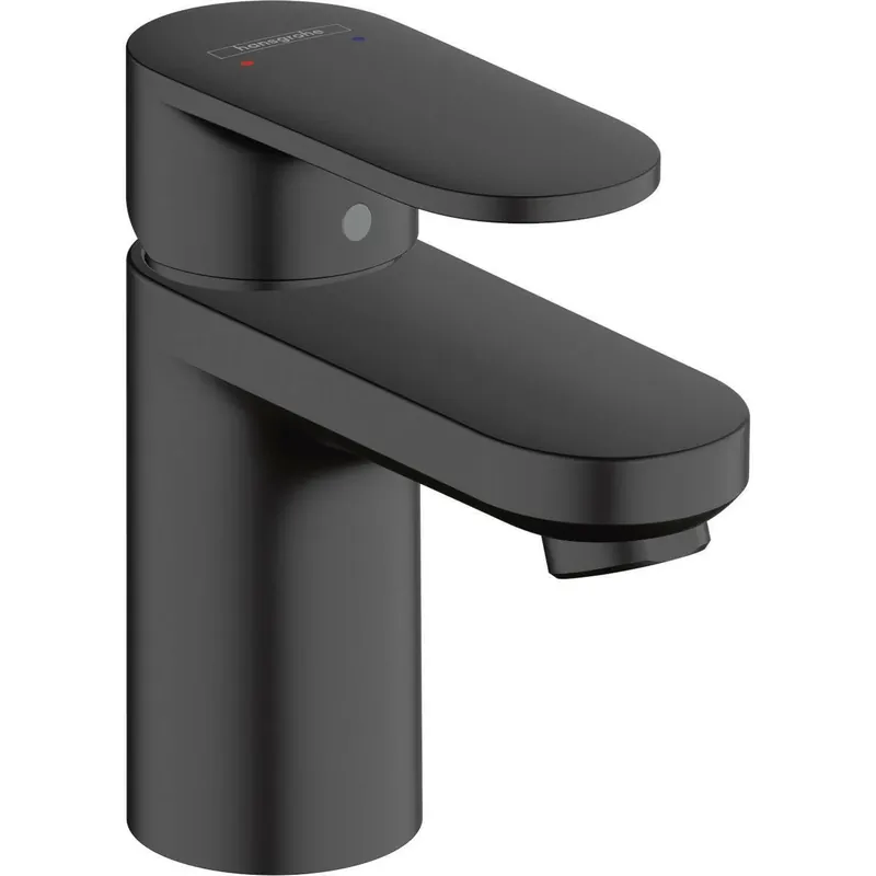 Akció Hansgrohe Vernis Blend egykaros mosdócsaptelep 70, automata lefolyógarnitúrával, matt fekete
