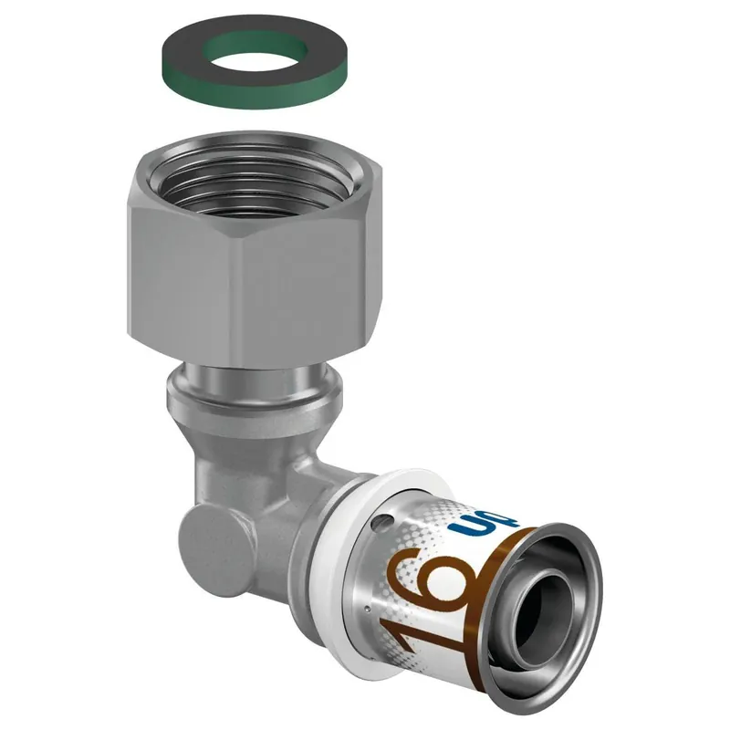 Uponor S-Press Plus réz hollandis könyök 16-1/2" BM Népszerű