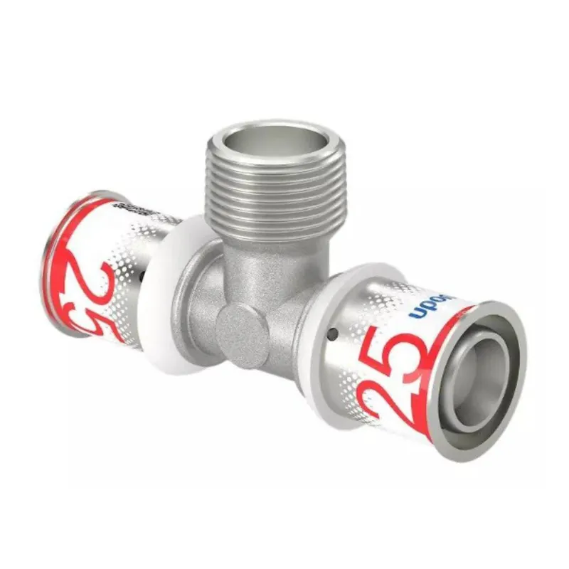 Uponor S-Press Plus réz T-idom menetes 25-3/4"km-25 Prémium