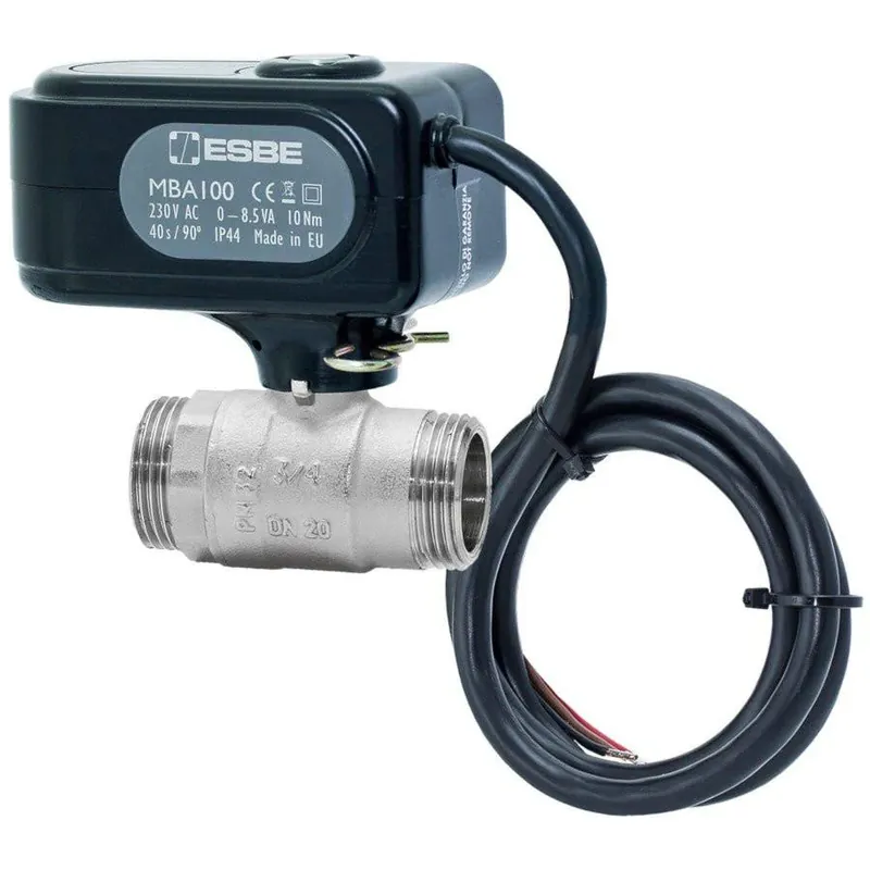 ESBE MBA122 KM 3/4" 230VAC 2-P 10NM motoros golyóscsap (43101100) Gyors kiszállítás