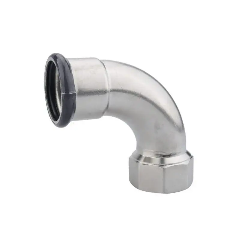 Install Inox TempPress könyök 90 BM 22-3/4" (304) Különleges ajánlat